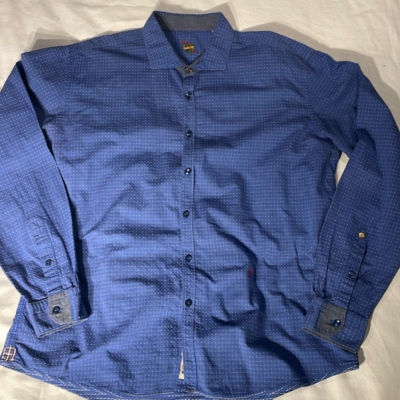 Lucky de Luca Men’s Long Sleeve Button Down Shirt Size XXL - Picture 1 of 7